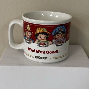VTG 1993 Campbell's Soup Mug Careers Nurse Police Fire Conductor Construction MD